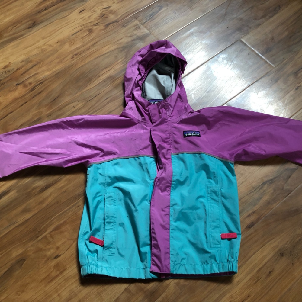 Patagonia Rain Coat, Toddler Girls 3T